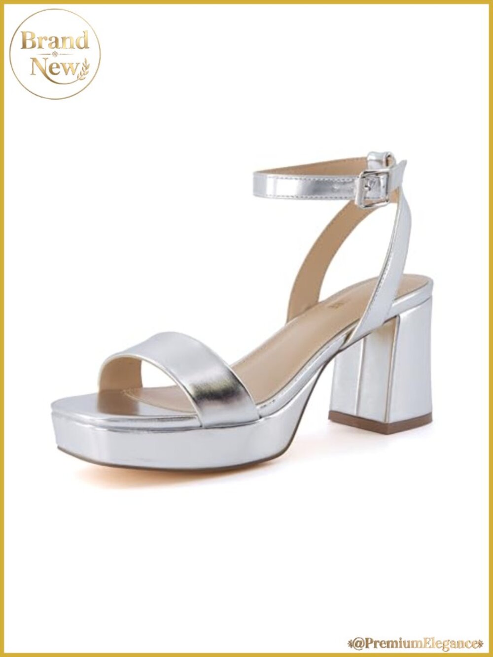 Cushionaire Cherry Platform Dress Sandals Memory Foam Ankle Strap Heels